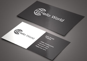 UV (High Gloss) Business Cards