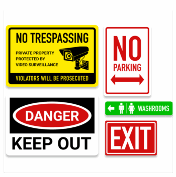 Aluminum Signs